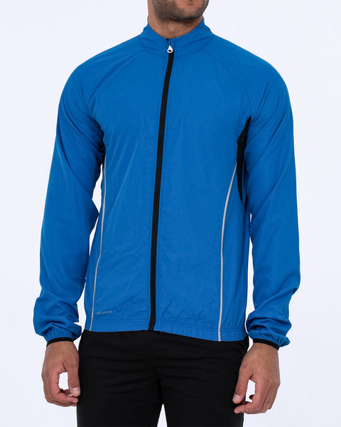 North 56 Lightweight Cycling Jacket (blue) waterproof extra long