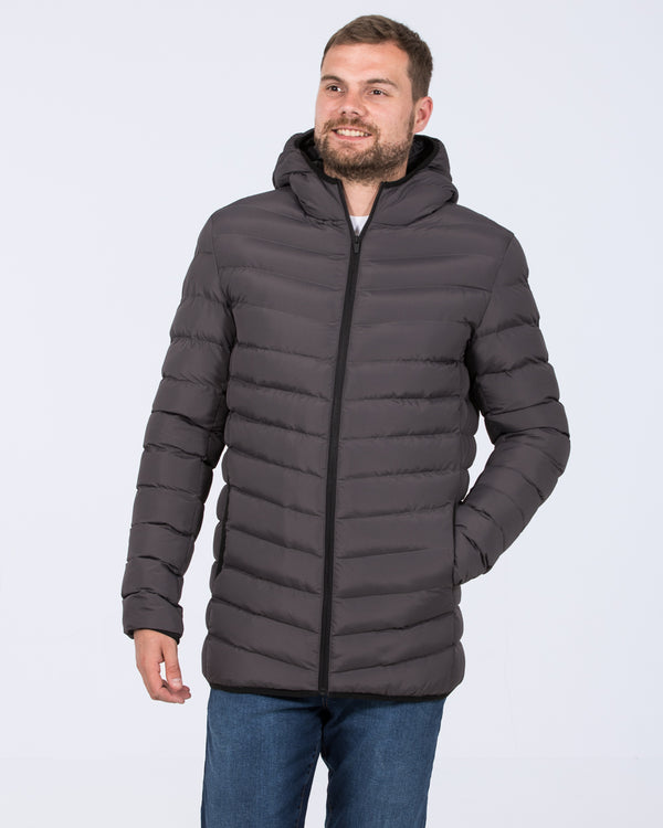 2t Grant Tall Puffer Jacket (grey)