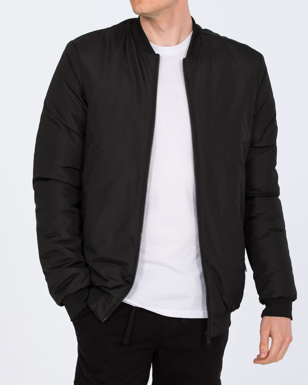 2t Owen Tall Bomber Jacket (black)