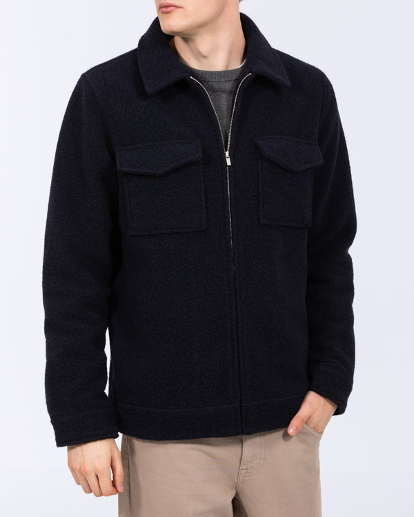 2t Cranford Tall Boucle Jacket (navy)
