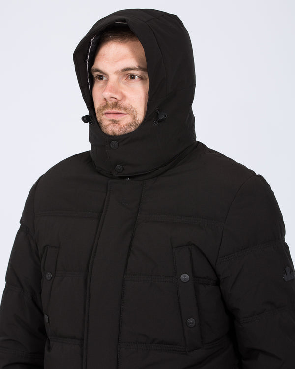 Cabano Tall Waterproof Padded Jacket (black)