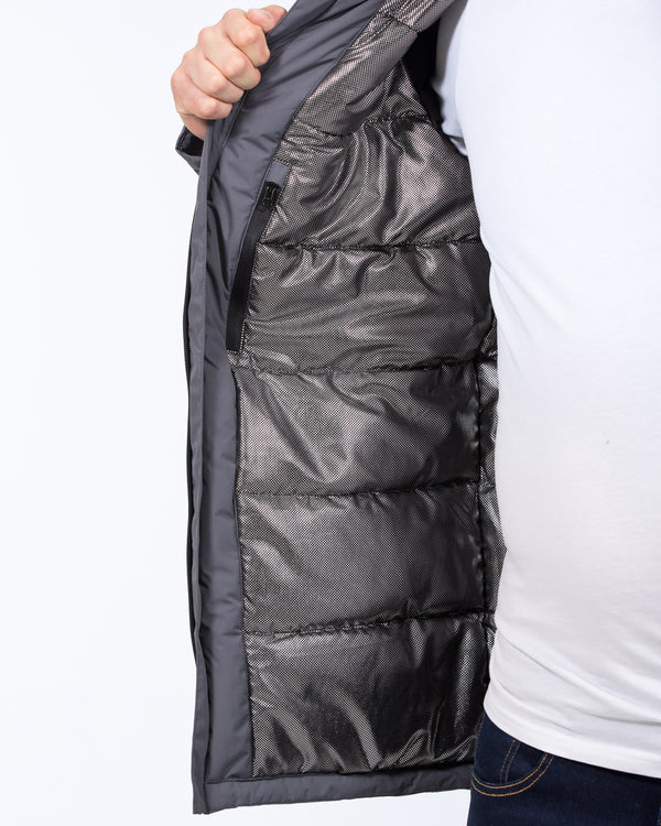 North 56 Tall Waterproof Rain Jacket (stone)