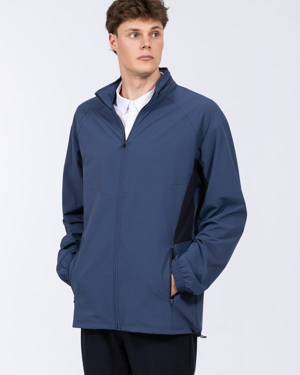 Parell Active Tall Golf Jacket (mid blue)