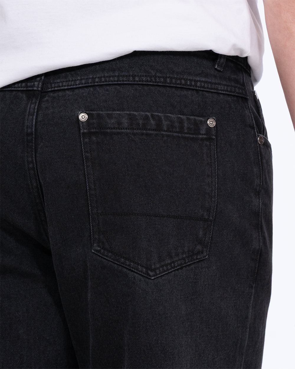 2t Davy Loose Fit Tall Mens Baggy Jeans (washed black) 36 38 40
