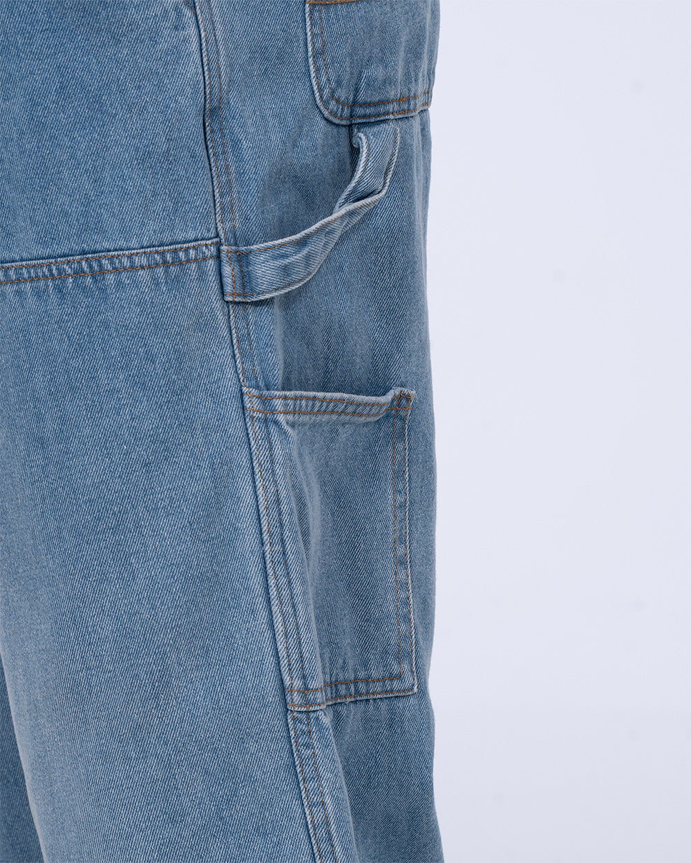 2t Blair Tall Mens Loose Fit Carpenter Jeans (light wash) | Tall