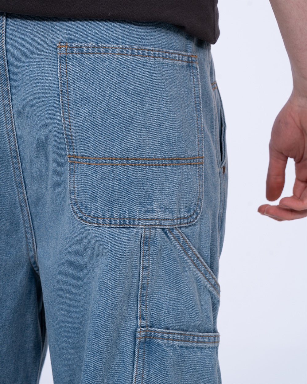 2t Blair Tall Mens Loose Fit Carpenter Jeans (light wash) | Tall