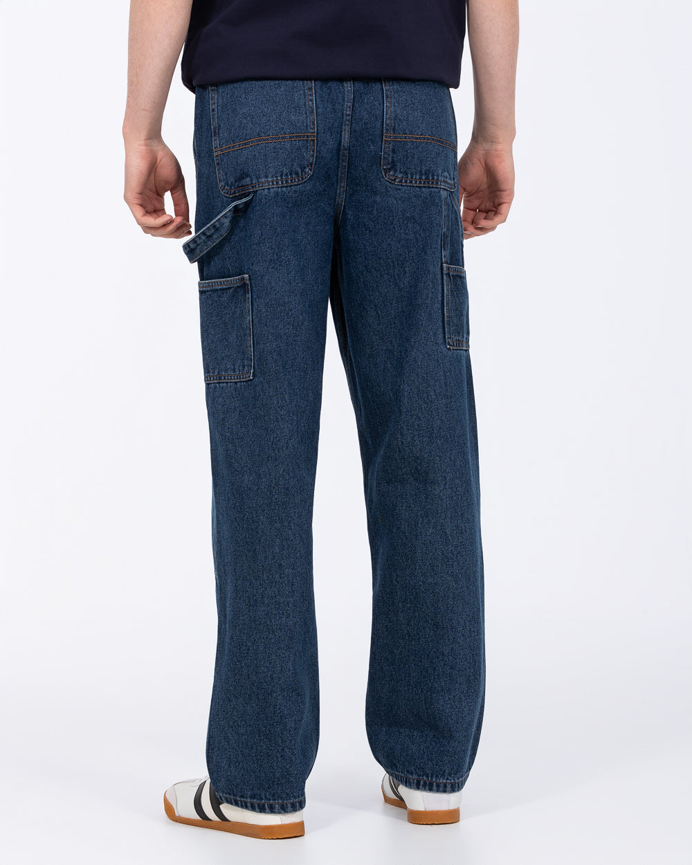 ミニイール　2Hook カーペンター　carpenter γ BF 2t Blair Tall Mens Loose Fit Carpenter Jeans (mid wash) | Tall