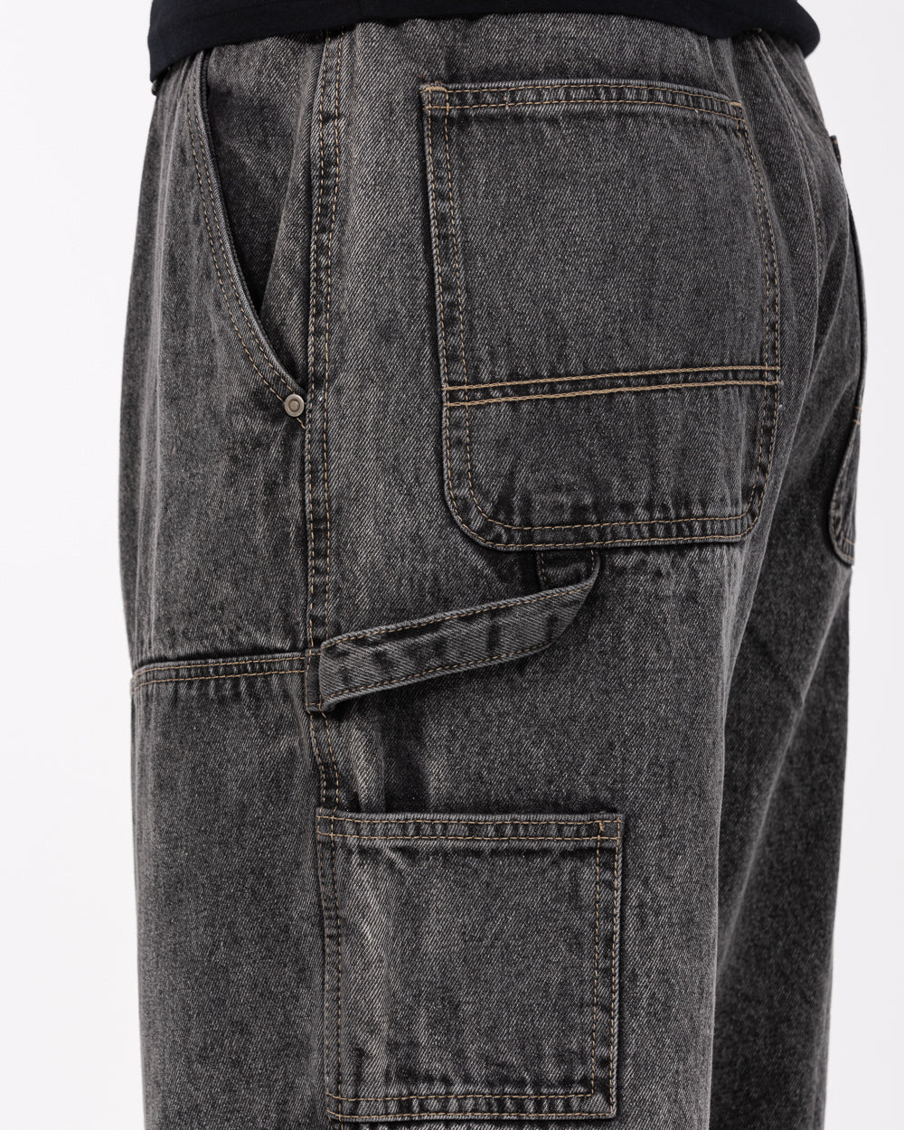 2t Blair Tall Mens Loose Fit Carpenter Jeans (grey) | Tall Mens