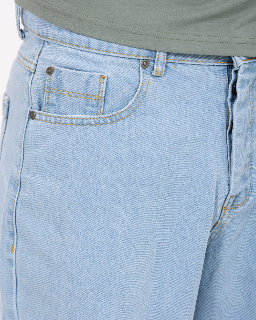 2t Davy Loose Fit Tall Mens Baggy Jeans (light wash) 36 38 40