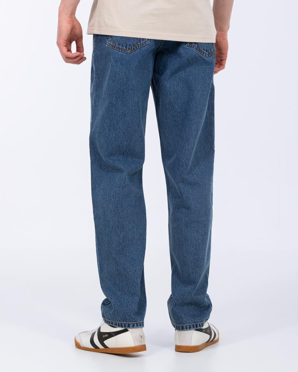 2t Davy Loose Fit Tall Mens Baggy Jeans (stonewash) 36 38 40