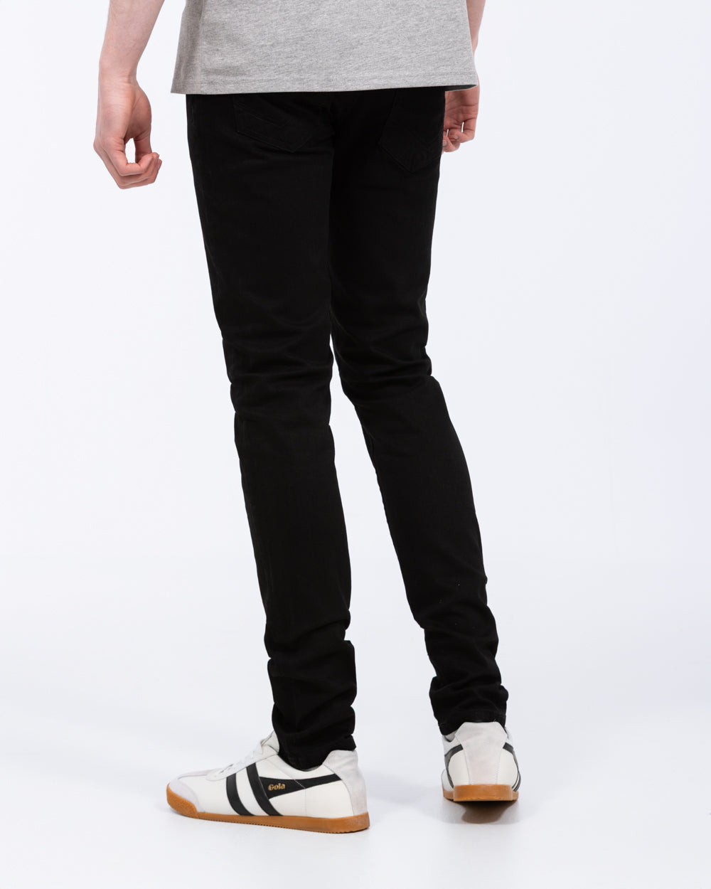 Slim Fit Tall Mens Extra Long Longer 36 38 40 Inseam Jeans Black