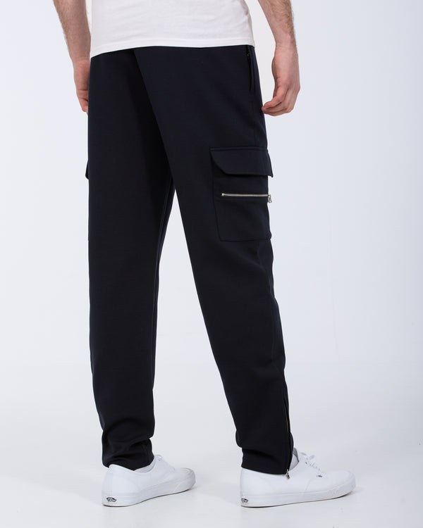 2t Aiden Regular Fit Tall Cargo Joggers (navy)