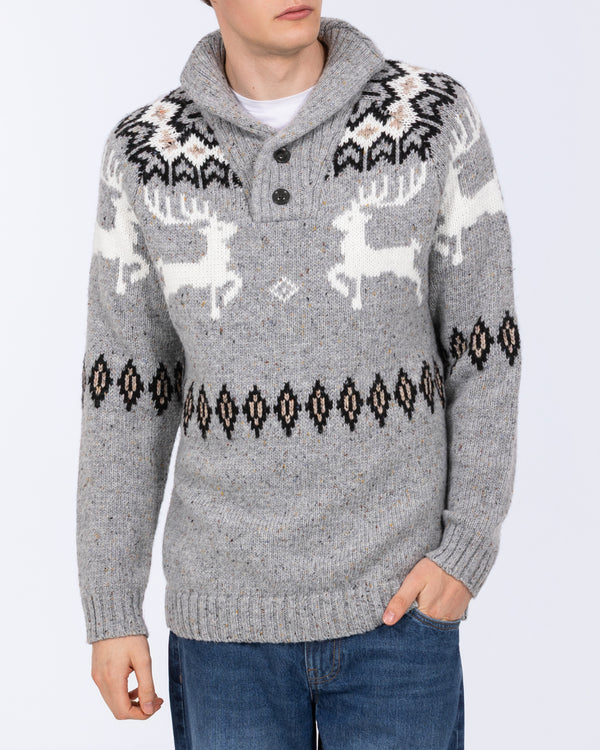 2t Connall Tall Christmas Jumper (grey)