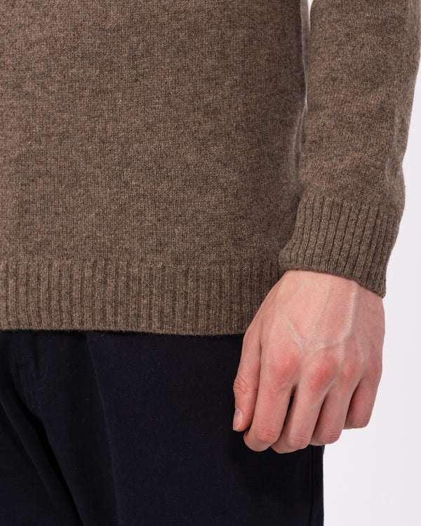 2t Tall Pure Lambswool Roll Neck Jumper (taupe)