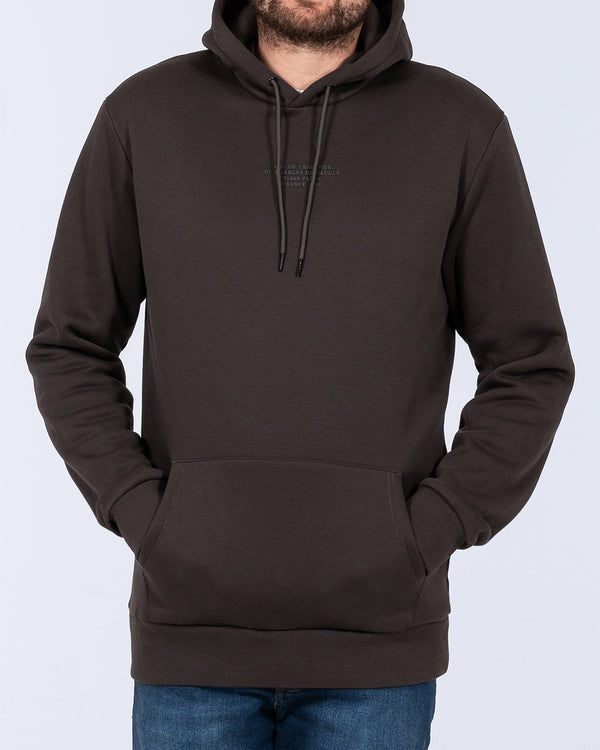 2t Lucien Tall Paris Oversized Pullover Hoodie (charcoal)