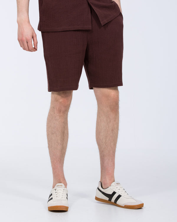 2t Tall Darius Pull On Short (burgundy)