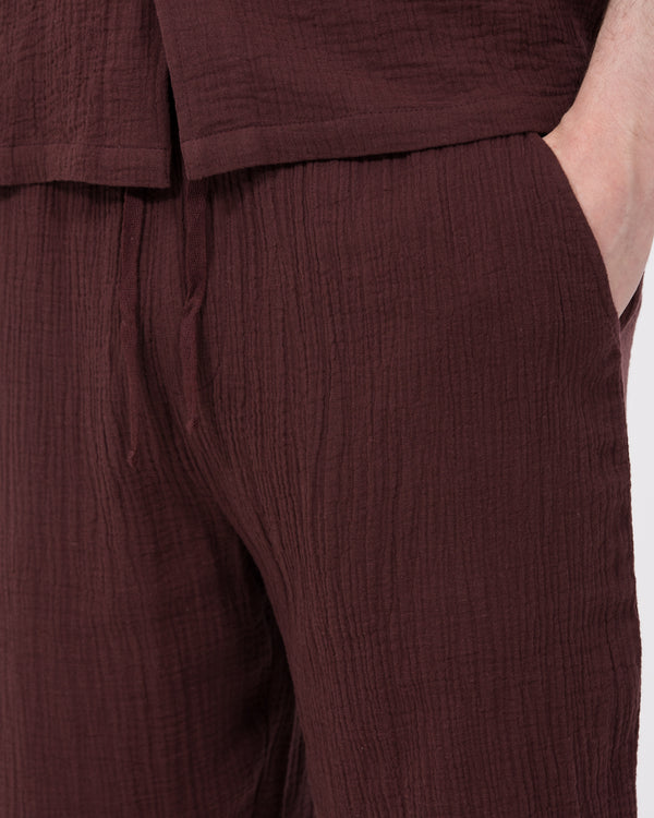 2t Tall Darius Pull On Short (burgundy)