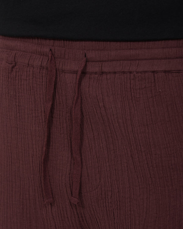 2t Tall Darius Pull On Short (burgundy)