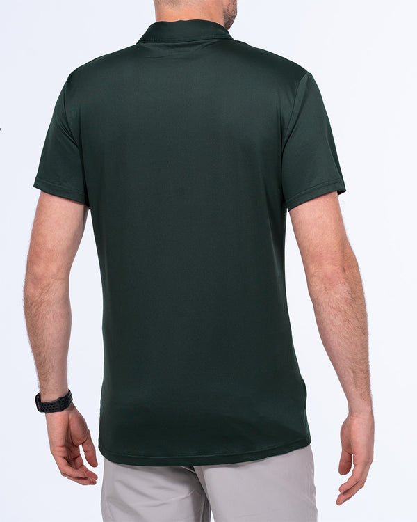 moss polo Parell Active Tall Mens Polo Shirt (iron moss)