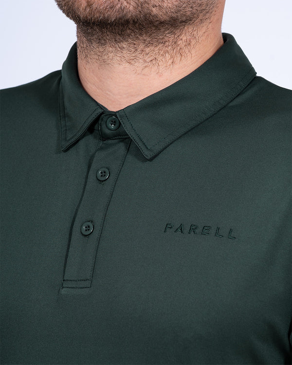 Parell Active Tall Polo Shirt (iron moss)