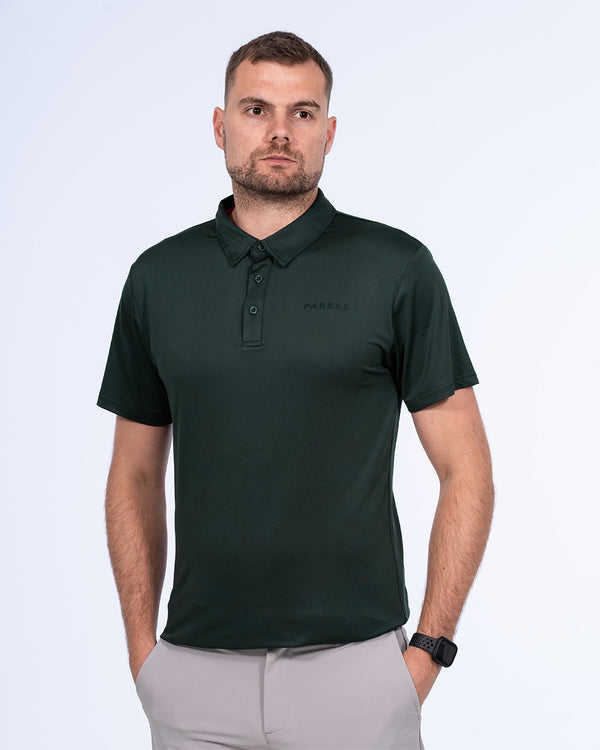 Parell Active Tall Polo Shirt (iron moss)