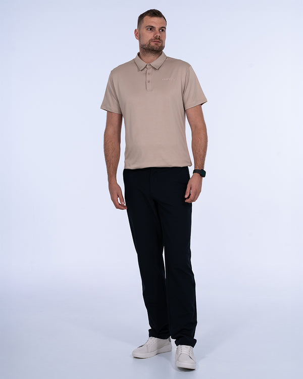 Parell Active Tall Polo Shirt (taupe)