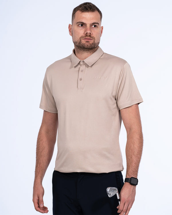 Parell Active Tall Polo Shirt (taupe)