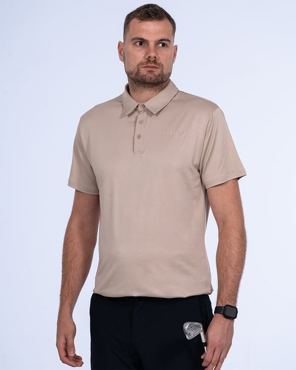 Parell Active Tall Polo Shirt (taupe)