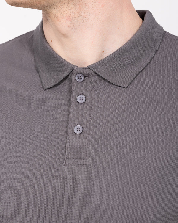 2t Franklin Tall Slim Fit Polo Shirt (grey)