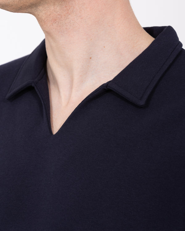 2t Jarvis Tall Oversized Polo (navy)