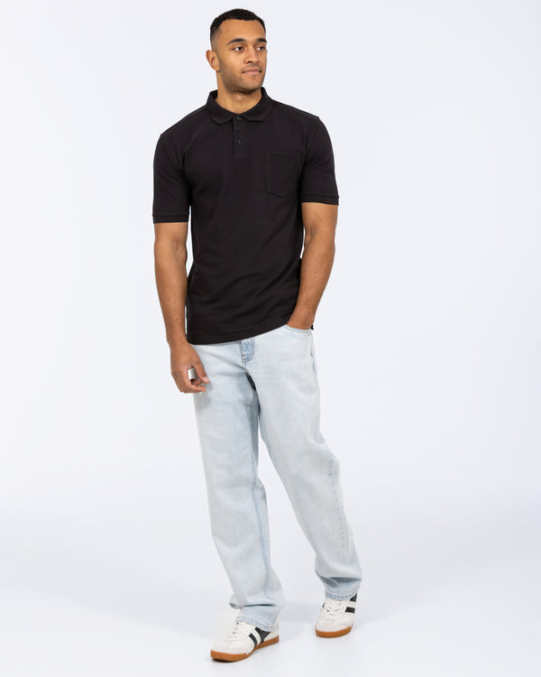 North 56 Regular Fit Tall Polo Shirt (black)