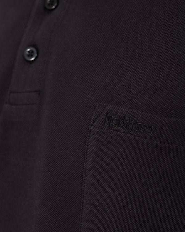 North 56 Regular Fit Tall Polo Shirt (black)