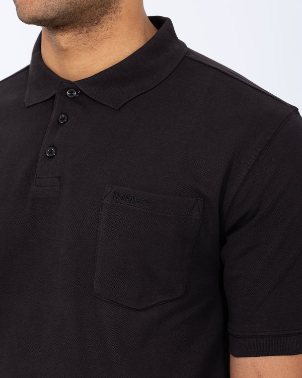 North 56 Regular Fit Tall Polo Shirt (black)
