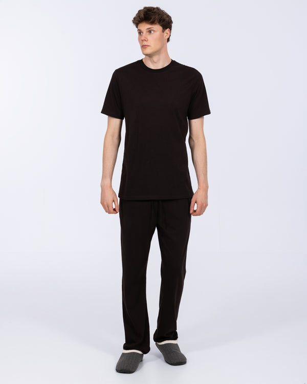 2t Talisman Tall Jersey Pyjama Shorts (black)