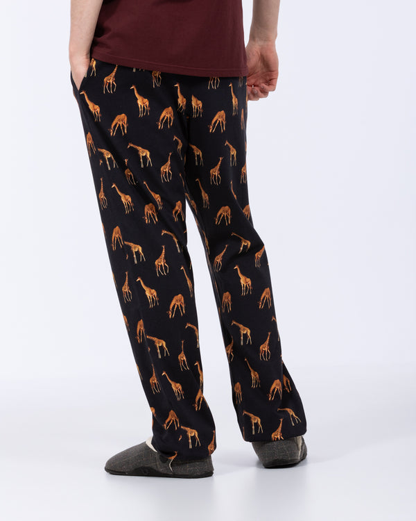2t Talisman Tall Jersey Pyjama Bottoms (navy giraffe)