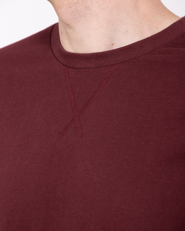 2t Talisman Tall Jersey Pyjama T-Shirt (oxblood)