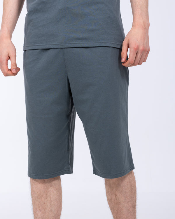 2t Talisman Tall Jersey Pyjama Shorts (petrol blue)