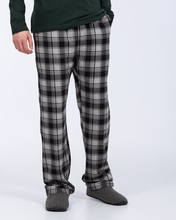 2t Wren Tall Pyjama Bottoms (silver/grey check)