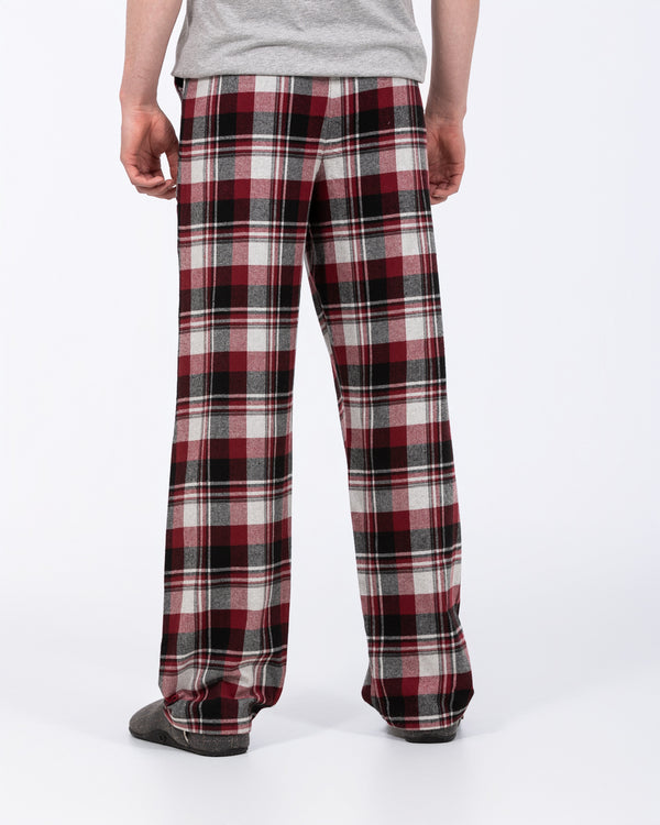 2T Wren Tall Mens Pyjama Bottoms (Burgundy/Grey Check) 2T Wren Tall Mens Pyjama Bottoms (Burgundy/Grey Check)