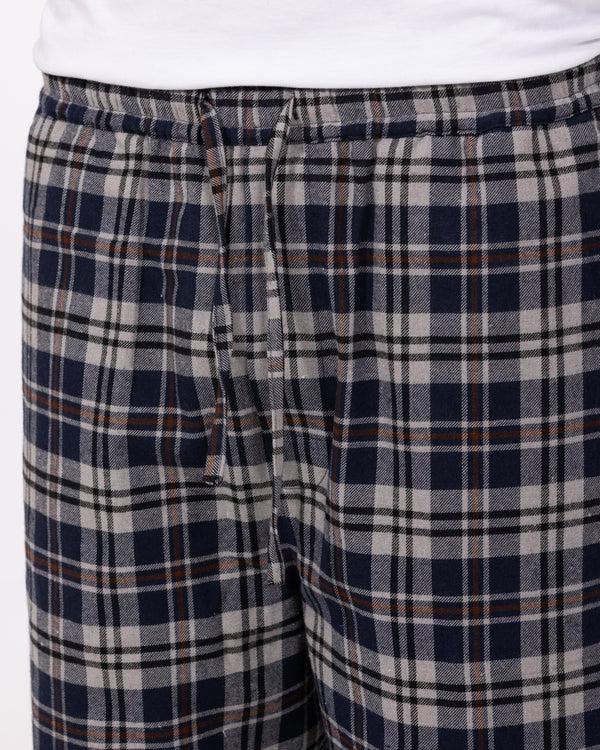 2t Wren Tall Pyjama Bottoms (navy check)