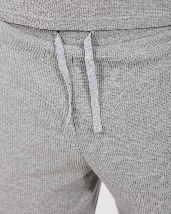 2t Tall Waffle Pyjama Shorts (grey)