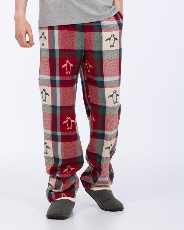 2t Tall Christmas Pyjama Bottoms (penguin check)