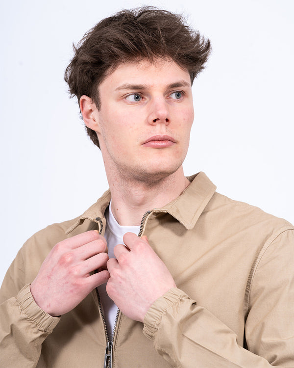 Redpoint Benny Tall Zip Up Shacket (straw)