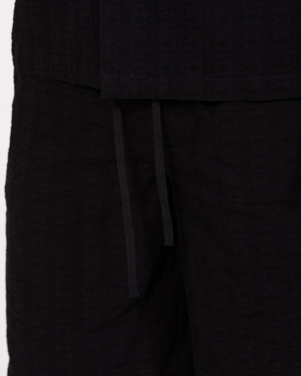 2t Blake Tall Embroidered Shorts (black)