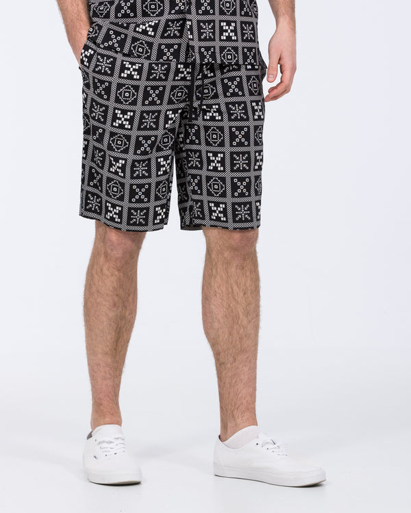 2t Etienne Tall Shorts (black/white)