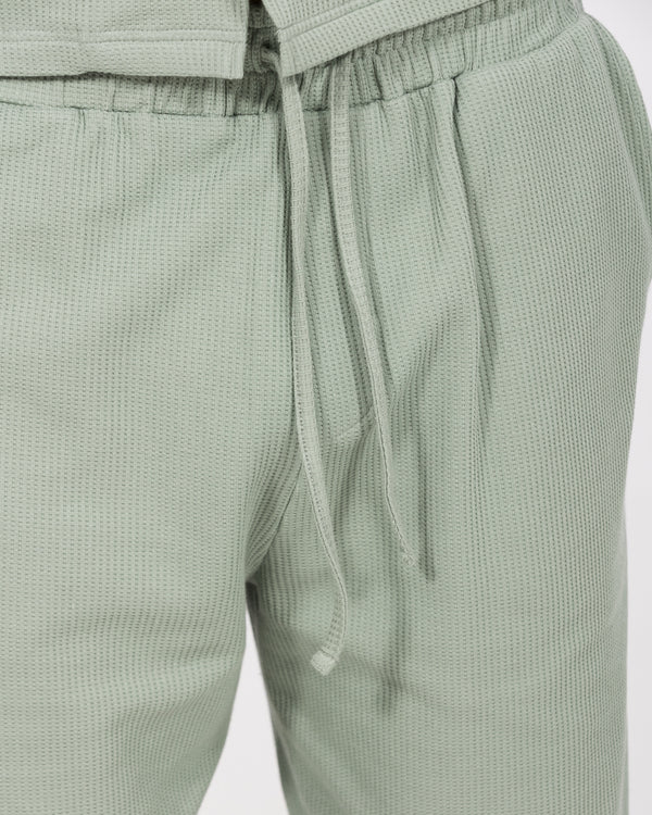 2t Joshua Tall Waffle Shorts (sage)
