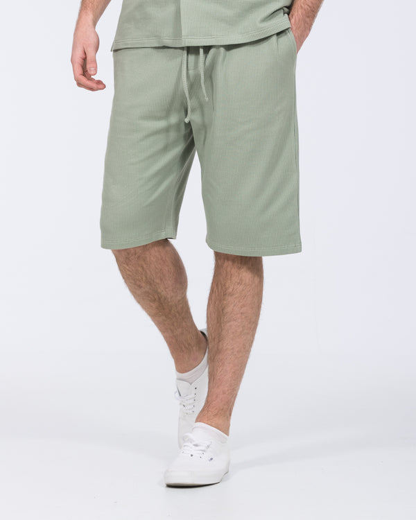 2t Joshua Tall Waffle Shorts (sage)