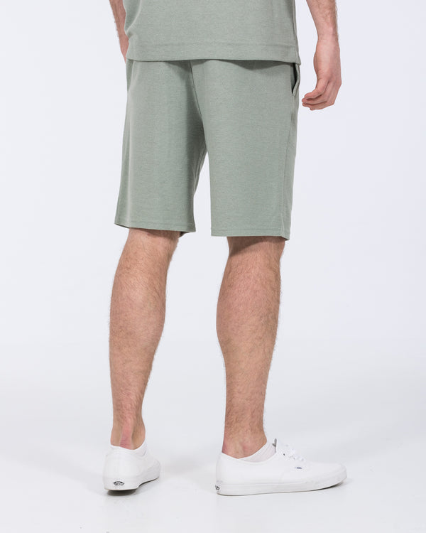 2t Kai Tall Textured Shorts (light teal)