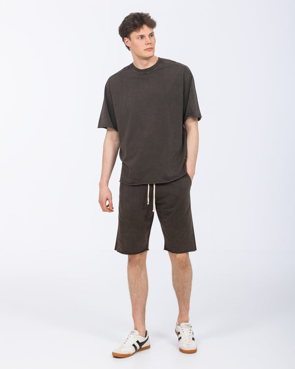 2t Aron Tall Oversized T-Shirt (brown)