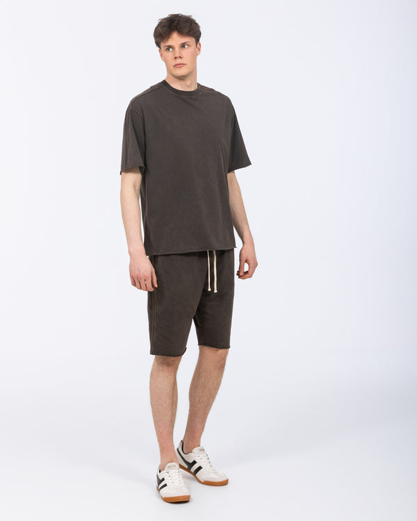 2t Aron Tall Oversized T-Shirt (brown)
